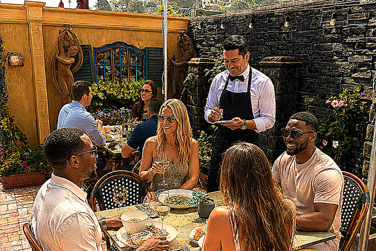 Photo of patio seating at Salito's