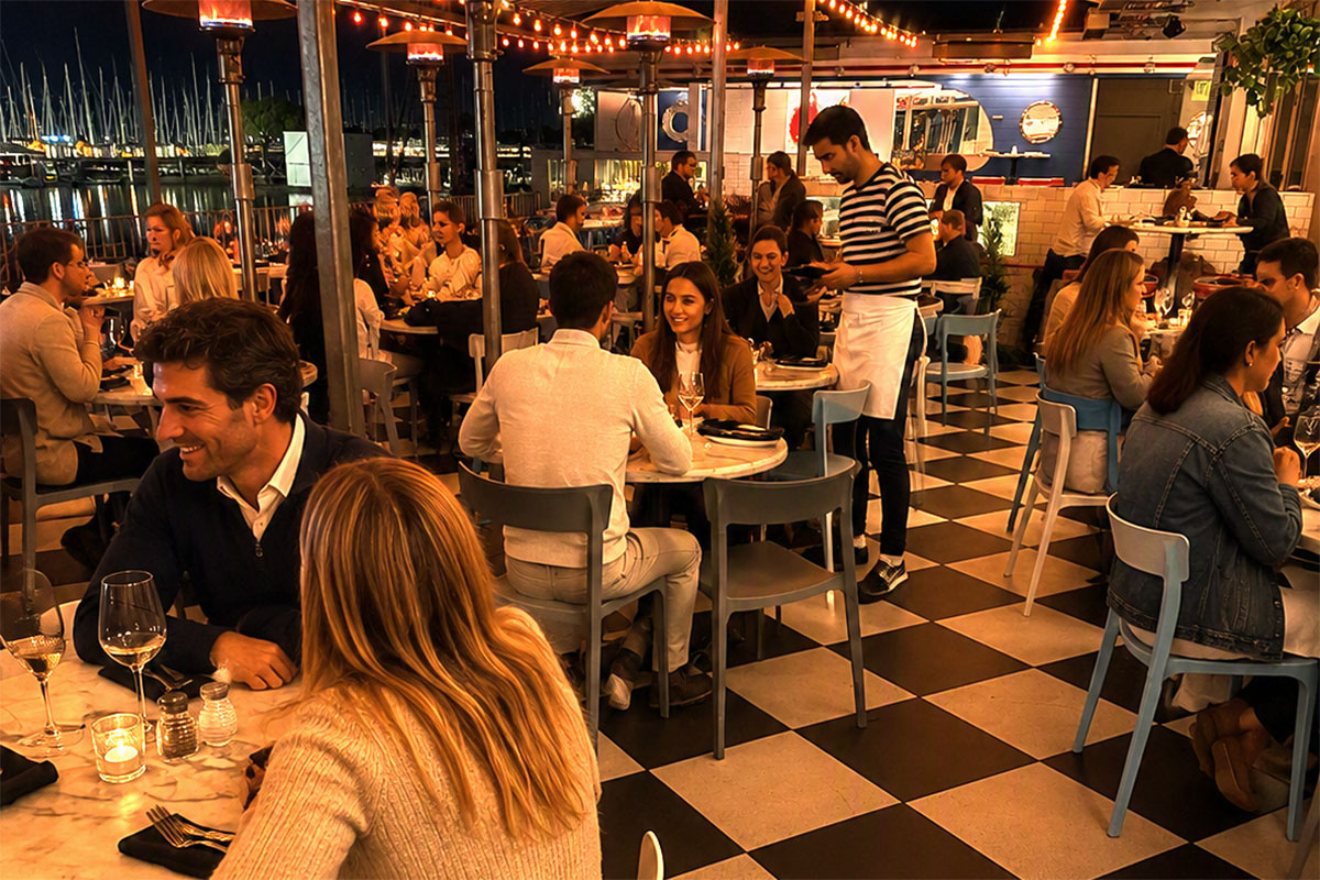 Photo of patio seating at Salito's